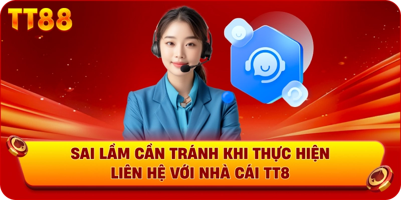 Sai lầm cần tránh khi thực hiện liên hệ với nhà cái TT88